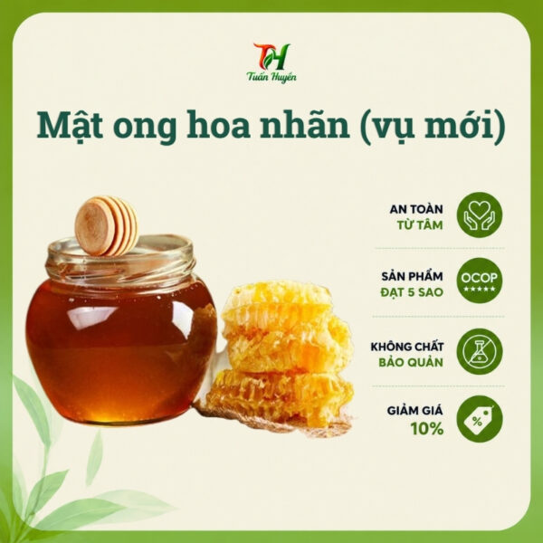 Mật Ong Hoa Nhãn Sông Mã Sơn La