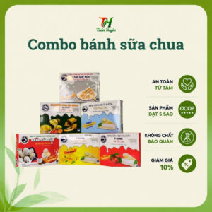 Combo 6 vị Bánh sữa chua