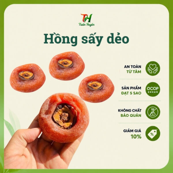 Hồng Sấy Dẻo