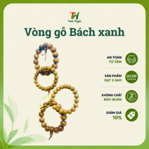Vòng bách xanh 8li