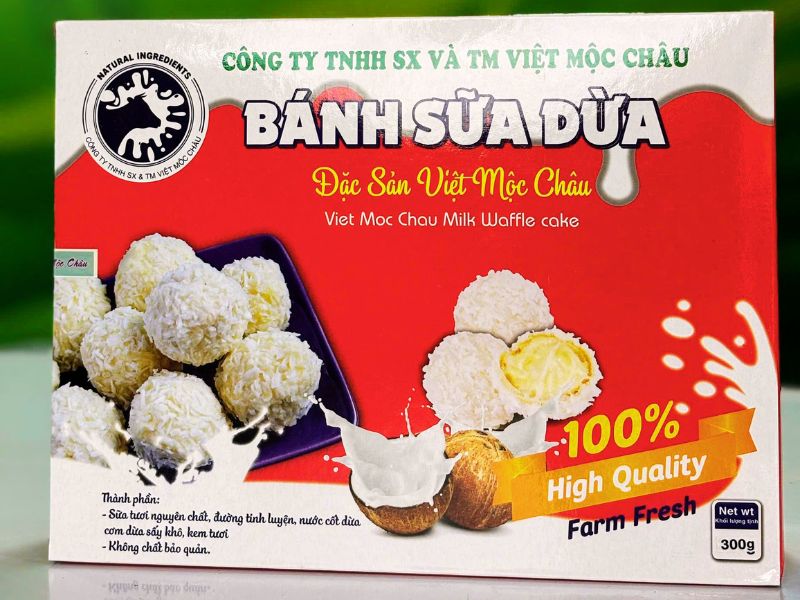 Bánh sữa dừa