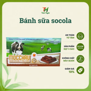 Bánh sữa vị Socola