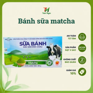 Bánh sữa vị Mattcha