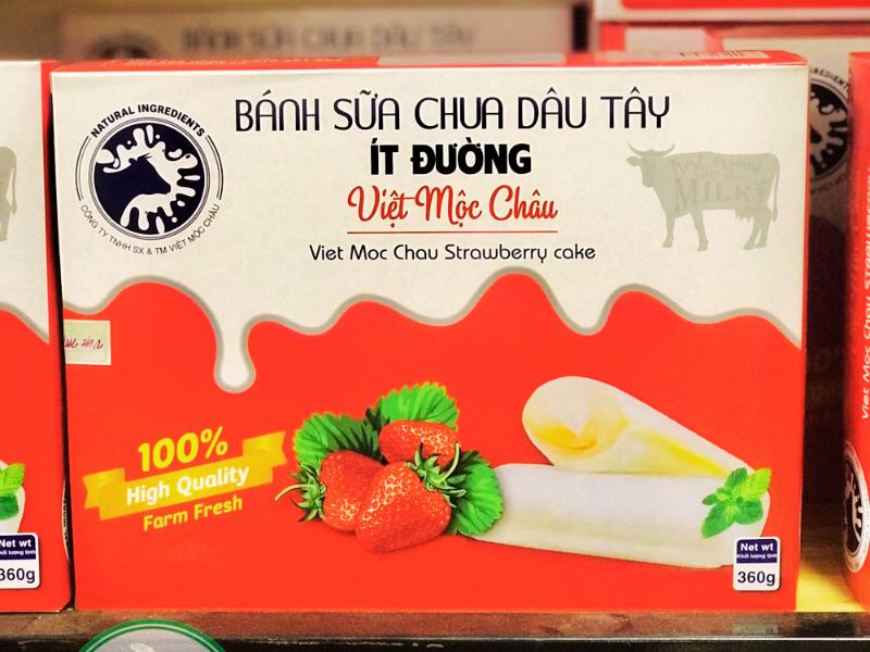 Bánh sữa chua dâu tây 