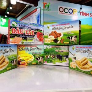 Com bo 6 vị bánh sữa