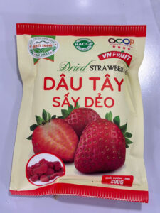 Dâu tây sấy dẻo