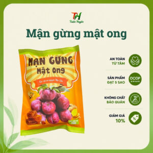 Mận sấy dẻo gừng mật ong