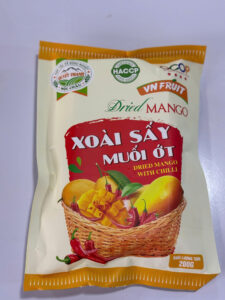 Xoài sấy dẻo muối ớt