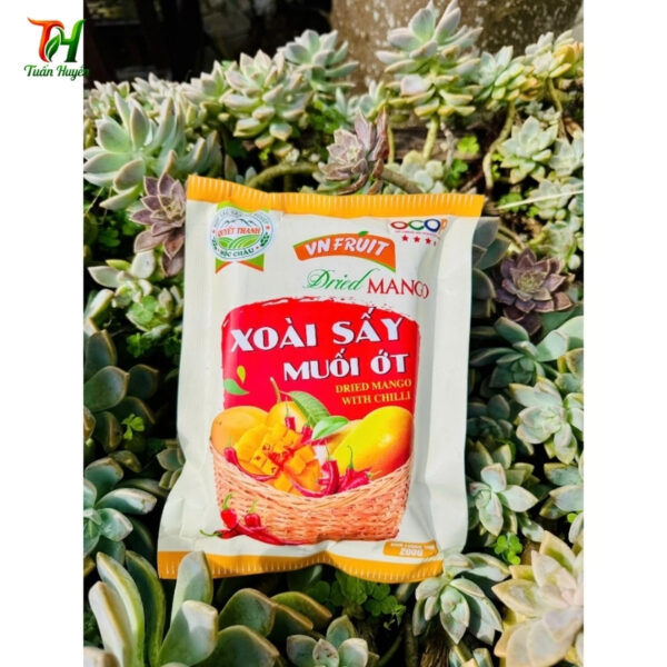 Xoài Sấy Dẻo & Xoài Sấy Dẻo Muối Ớt - Xoài sấy dẻo muối ớt