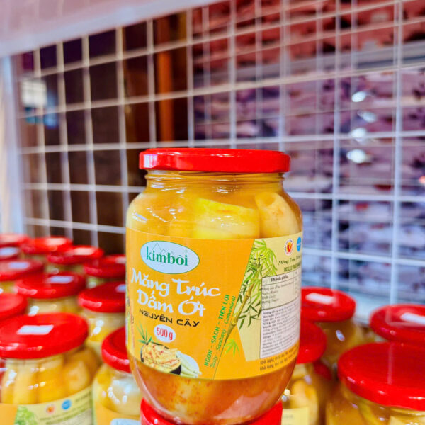 Măng Ớt Hạt Dổi & Măng Trúc Dầm Ớt - Măng trúc dầm ớt 500g