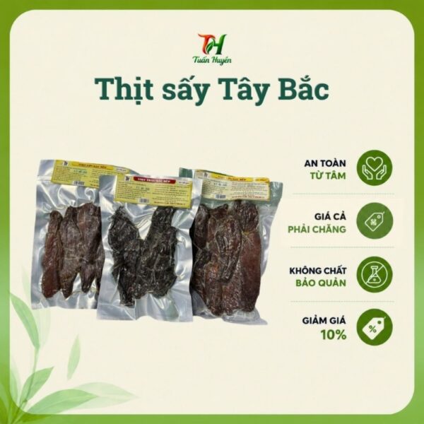 Thịt Trâu, Lợn Gác Bếp Tây Bắc Sơn La