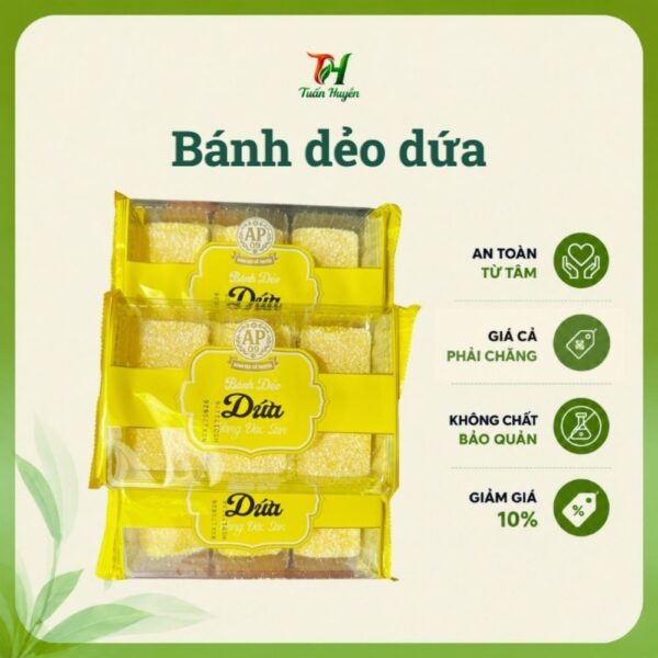 Bánh dẻo vị dứa