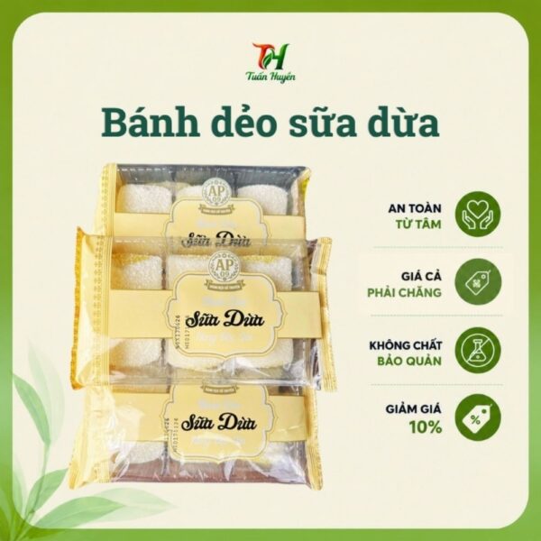 Bánh dẻo sữa dừa