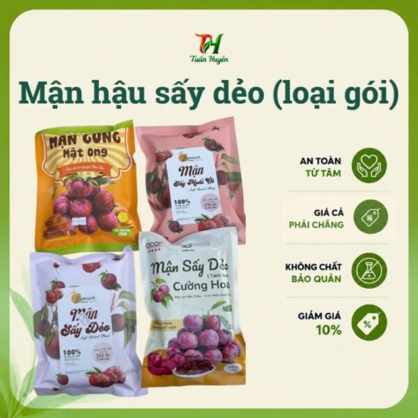 Mận Hậu Mộc Châu Sấy Dẻo
