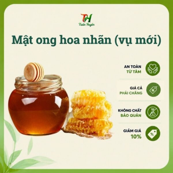 Mật Ong Hoa Nhãn Sông Mã Sơn La