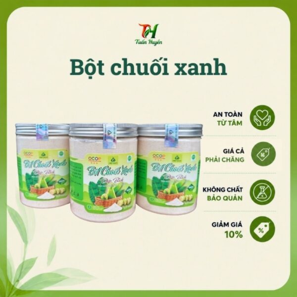 Bột Chuối Xanh