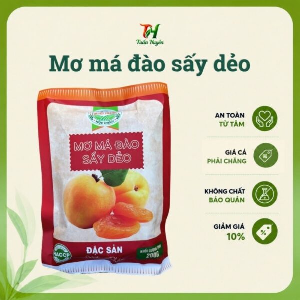 Mơ Má Đào Sấy Dẻo
